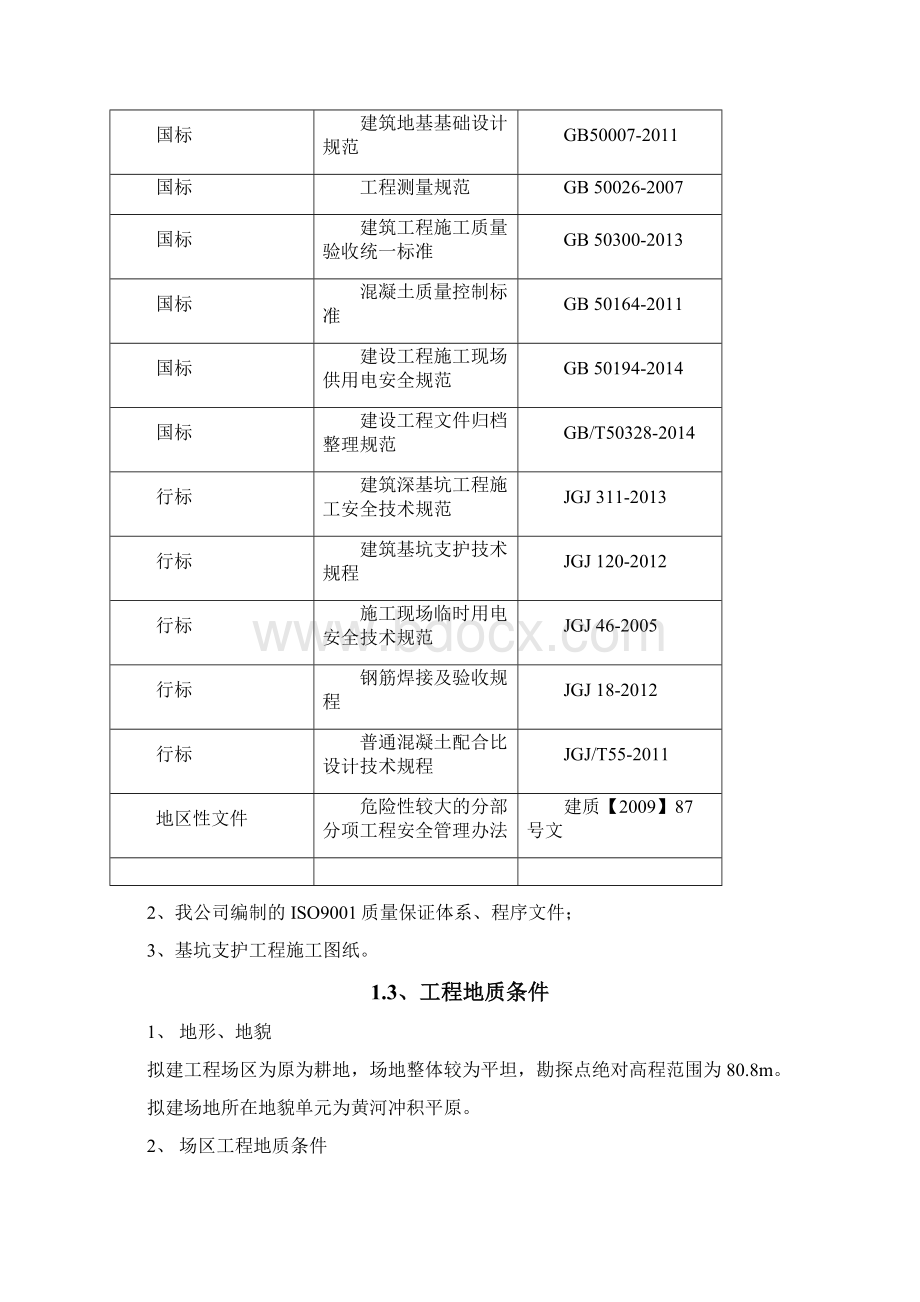 平安福邸支护施工方案.docx_第2页