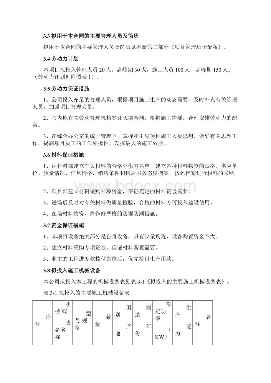 精品园林绿化项目施工设计模板.docx_第3页