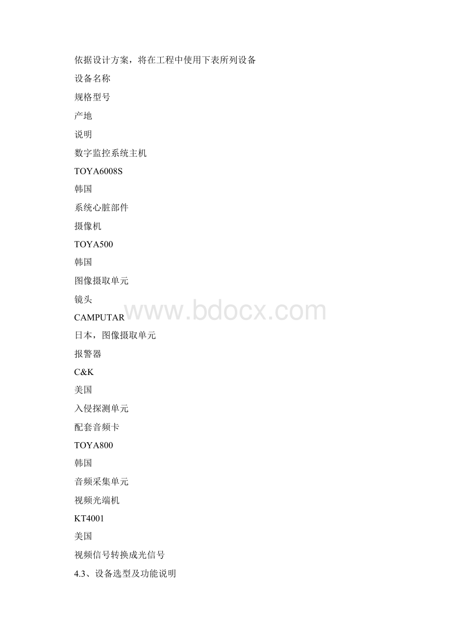 数字监控系统设计方案.docx_第3页