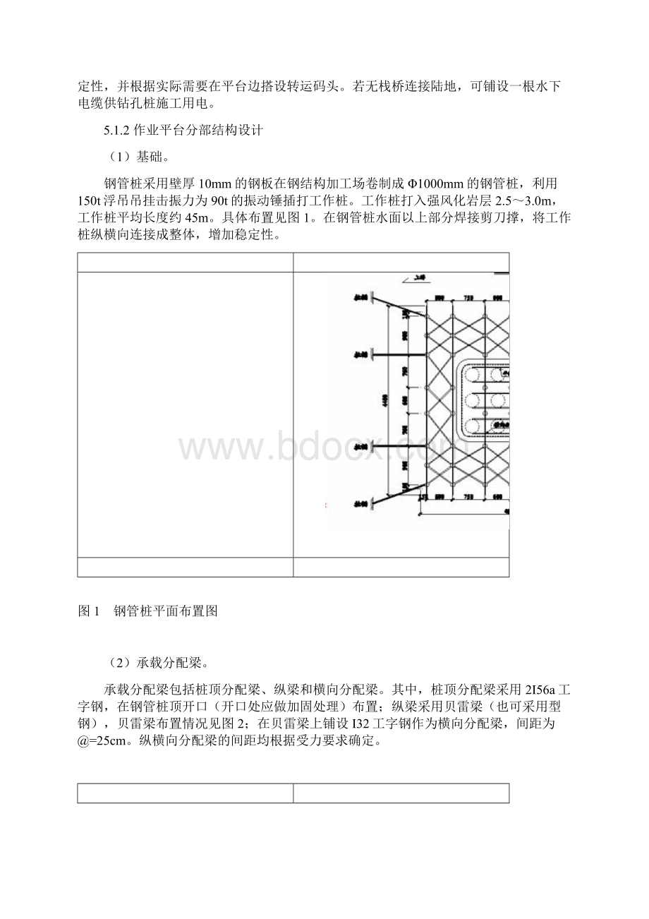 论文14固定式作业平台设计及施工工艺Word下载.docx_第2页