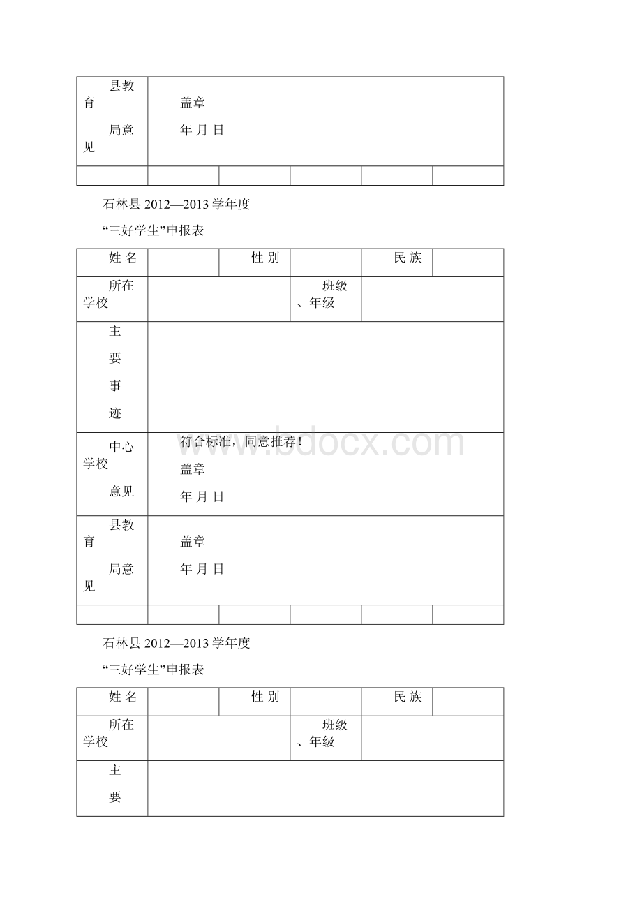 县级三好学生申报表文档格式.docx_第3页