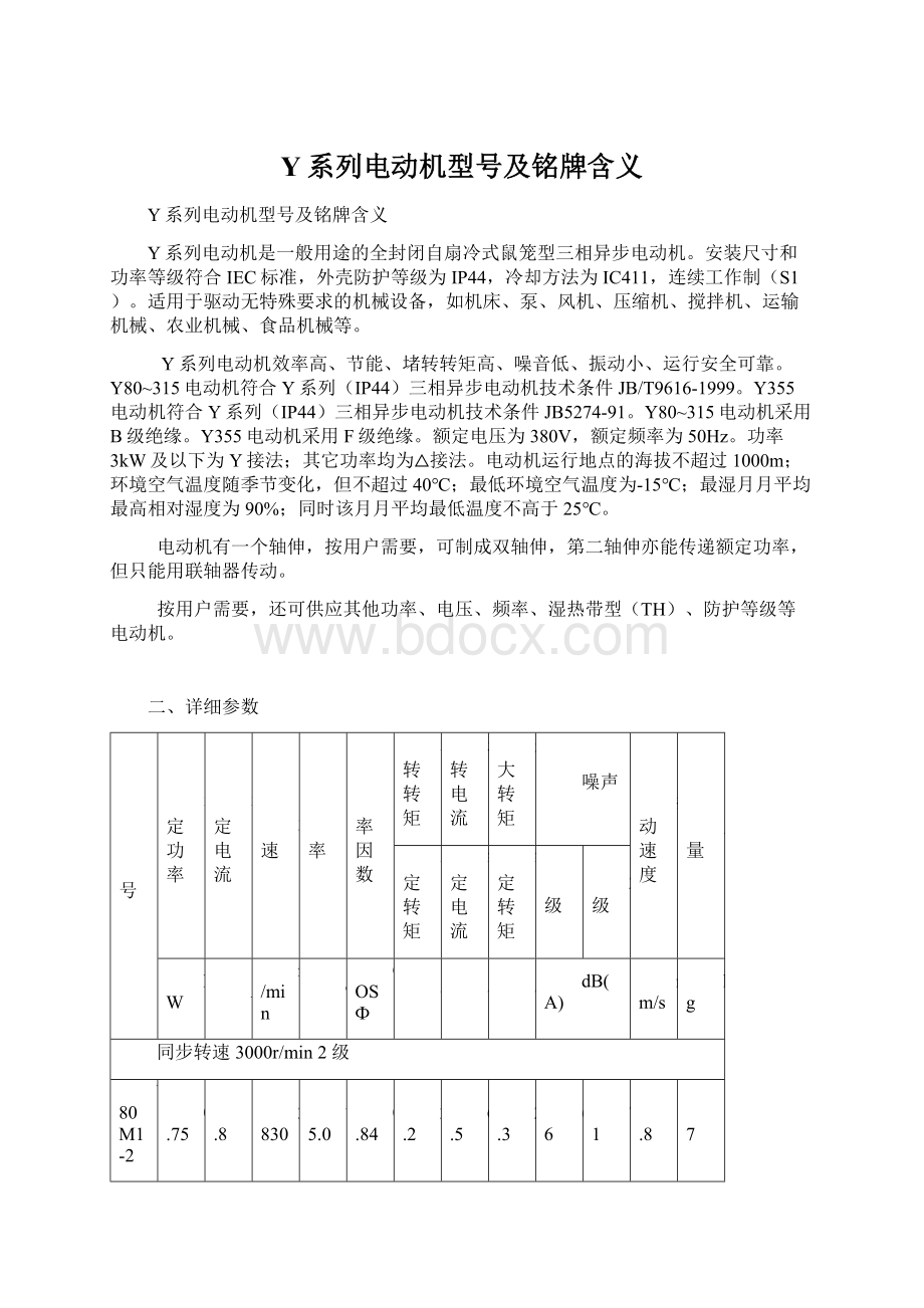 Y系列电动机型号及铭牌含义.docx_第1页