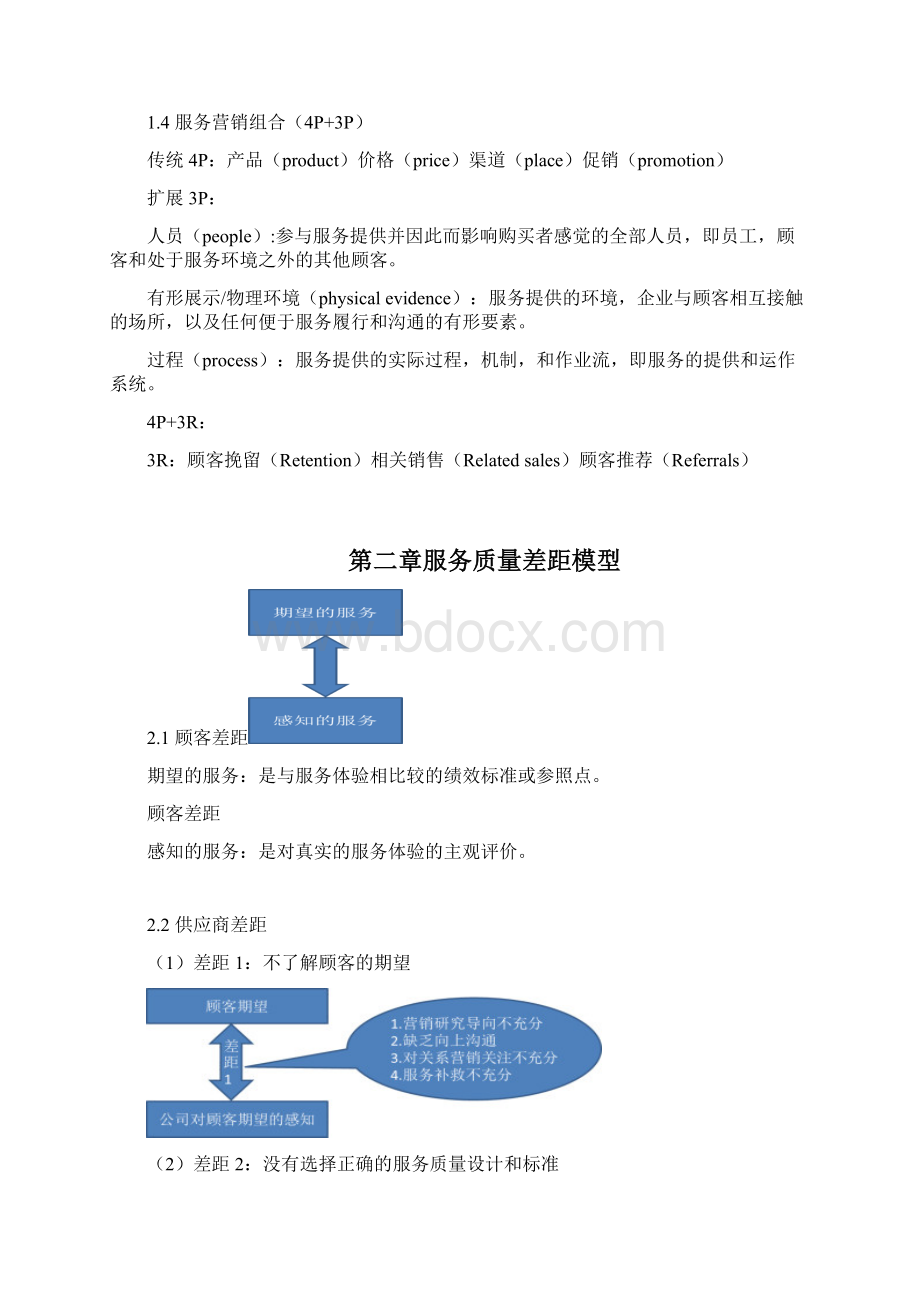 《服务营销》重点知识梳理复习必备Word文档下载推荐.docx_第2页