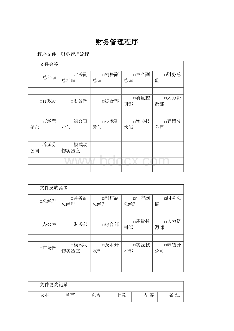 财务管理程序Word文档下载推荐.docx_第1页