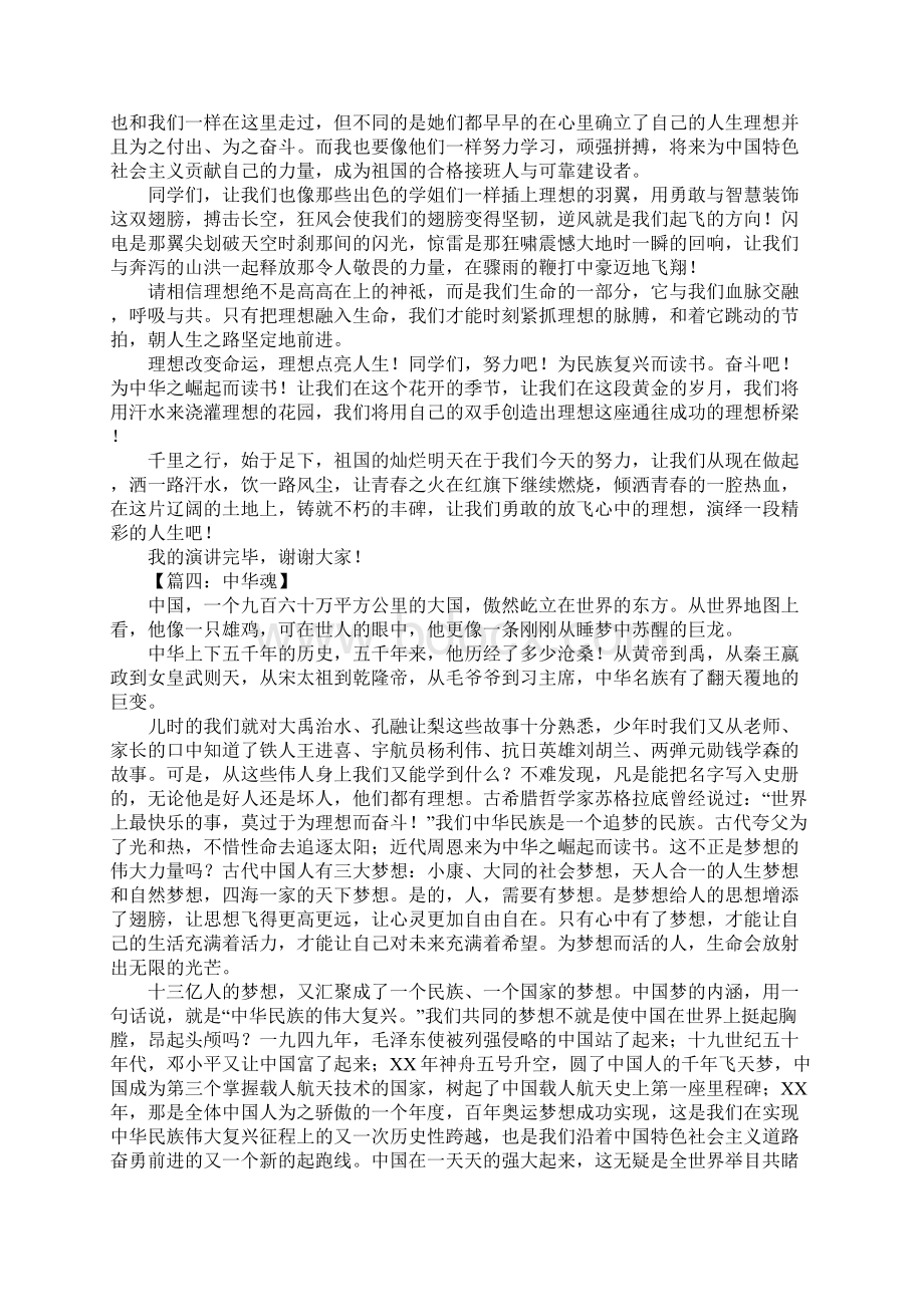 中华魂放飞梦想征文.docx_第3页