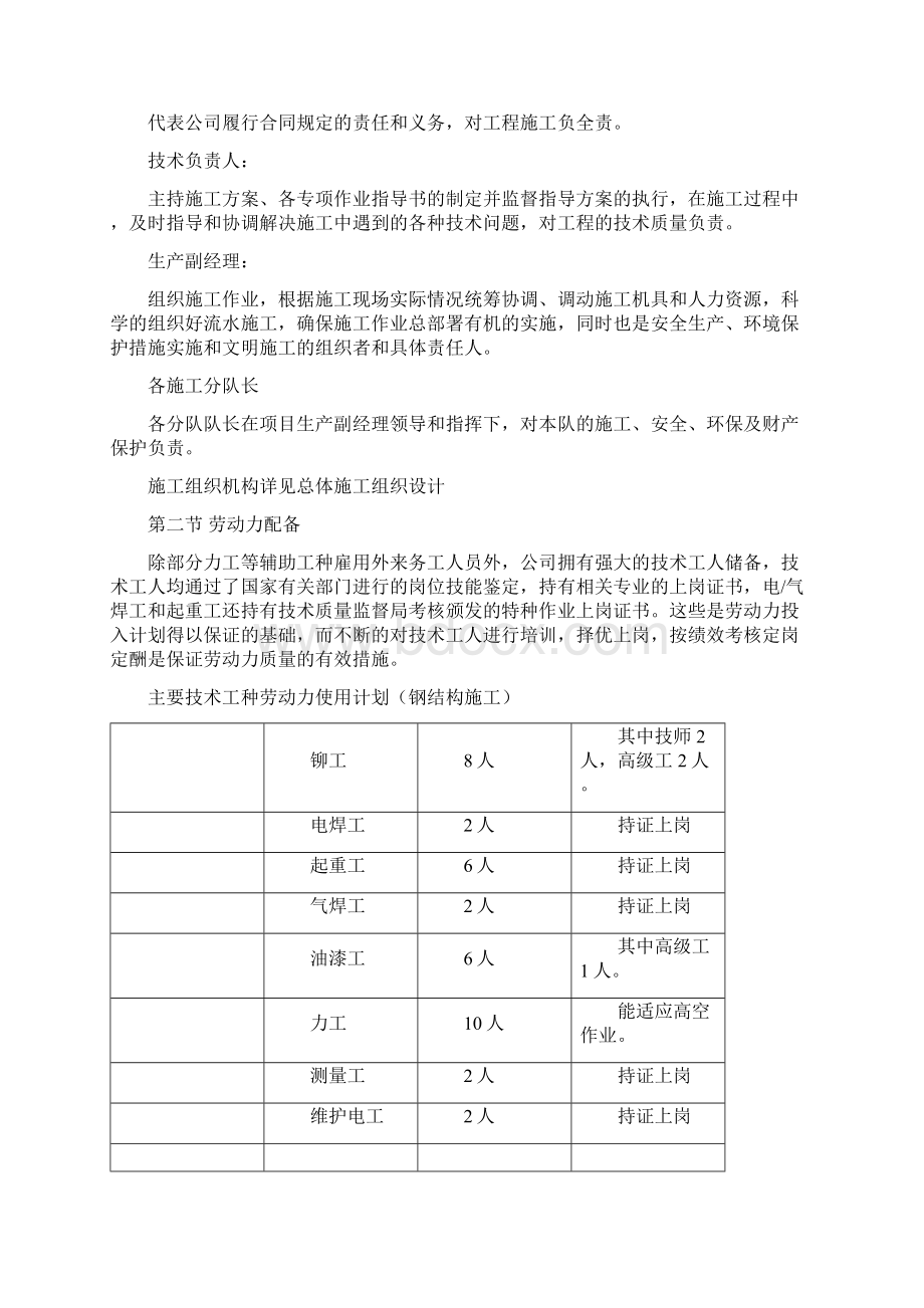 门式刚架厂房施工方案Word格式文档下载.docx_第2页