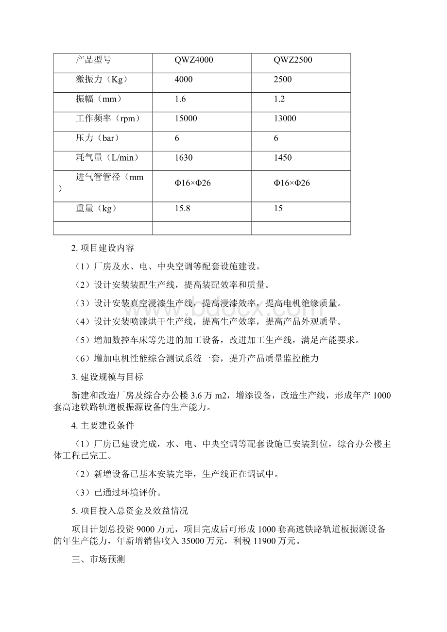 年产1000套高速铁路轨道板振源设备产业化投资建设项目可行性研究报告.docx_第3页