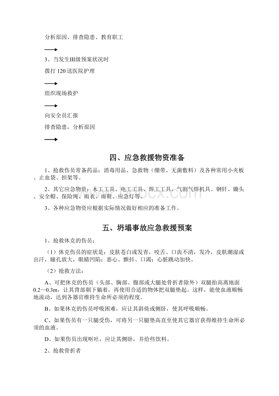 建筑施工事故综合应急处理预案.docx_第3页