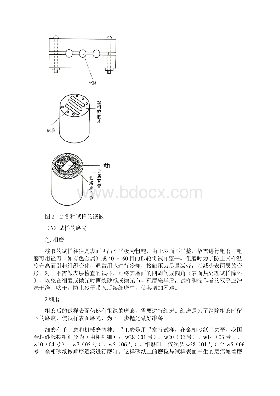 实验二 金相样品的制备.docx_第3页