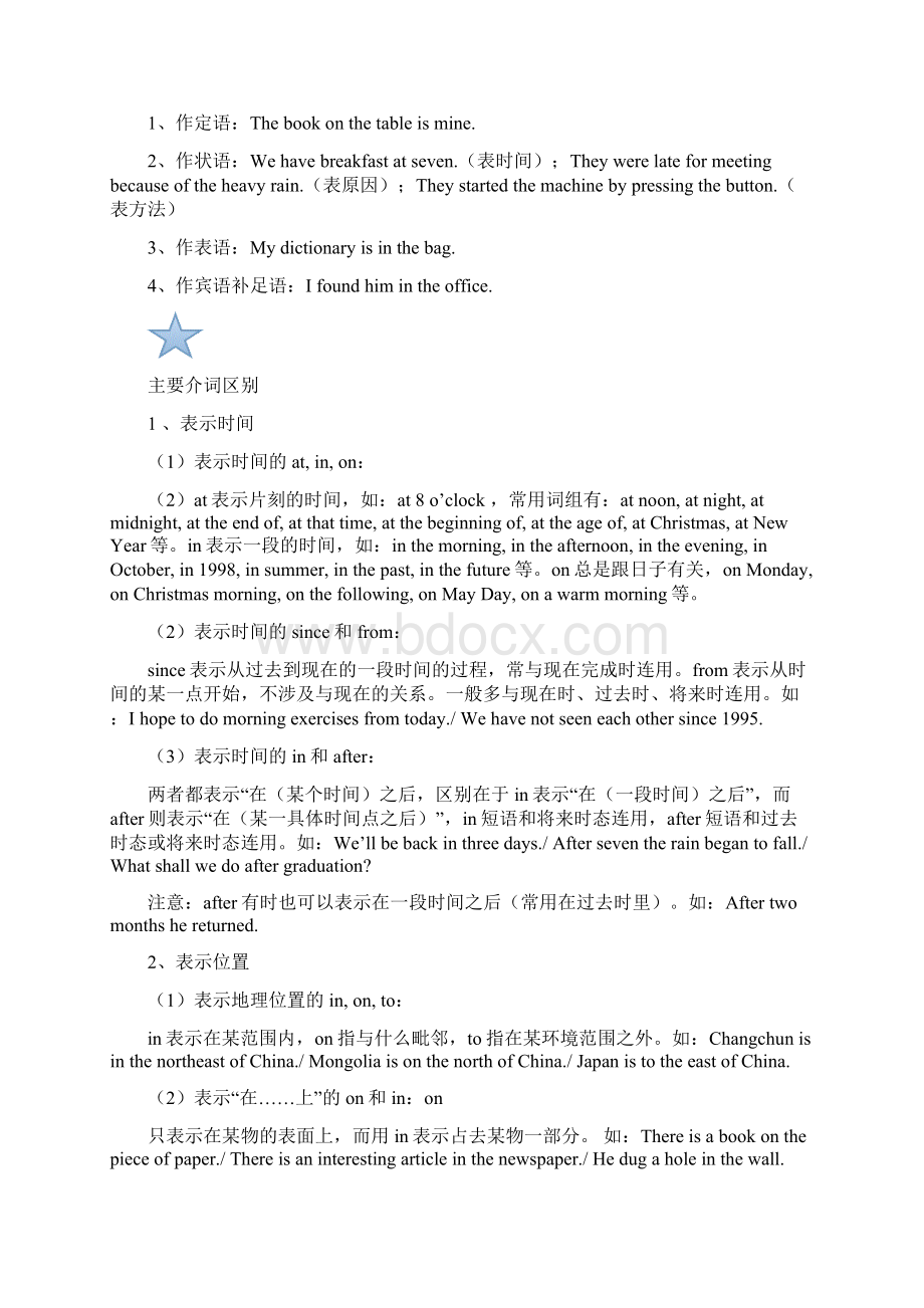 高中英语介词练习含练习部分高考题讲课Word下载.docx_第3页