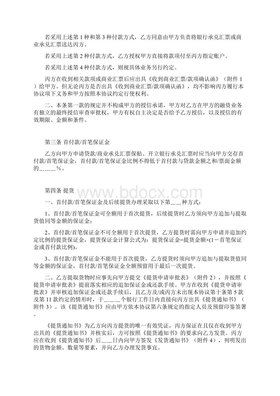 保兑仓业务三方合作协议适用于差额退款责任.docx_第3页