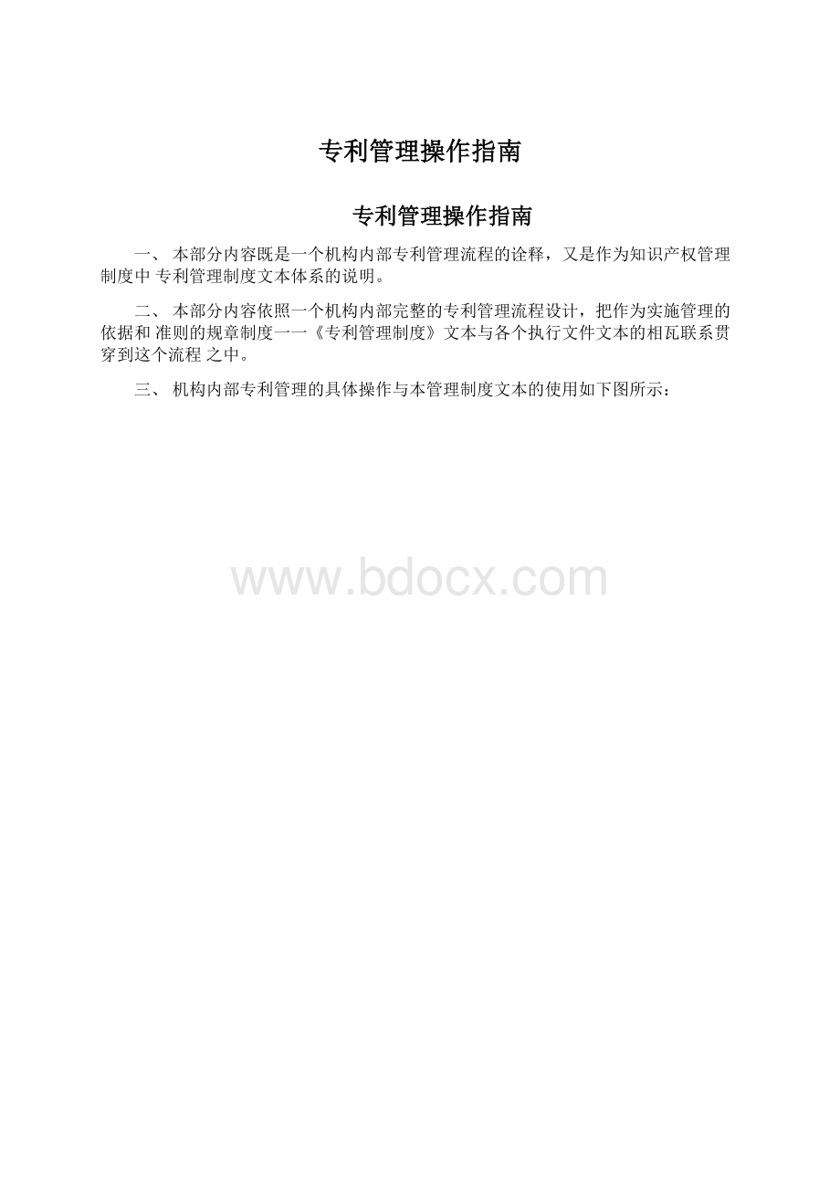 专利管理操作指南.docx