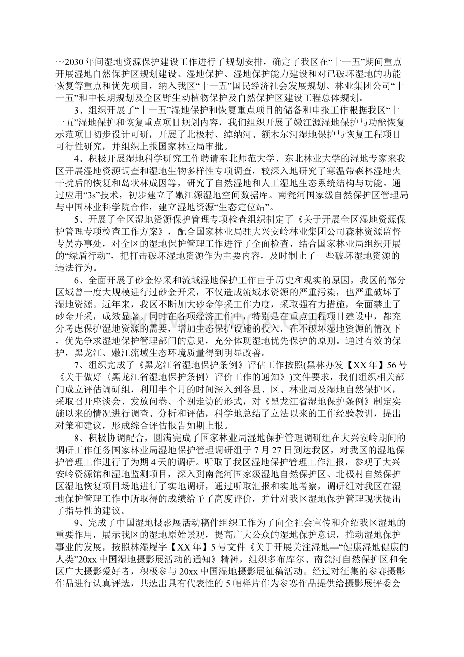 XX世界湿地日主题活动总结.docx_第2页