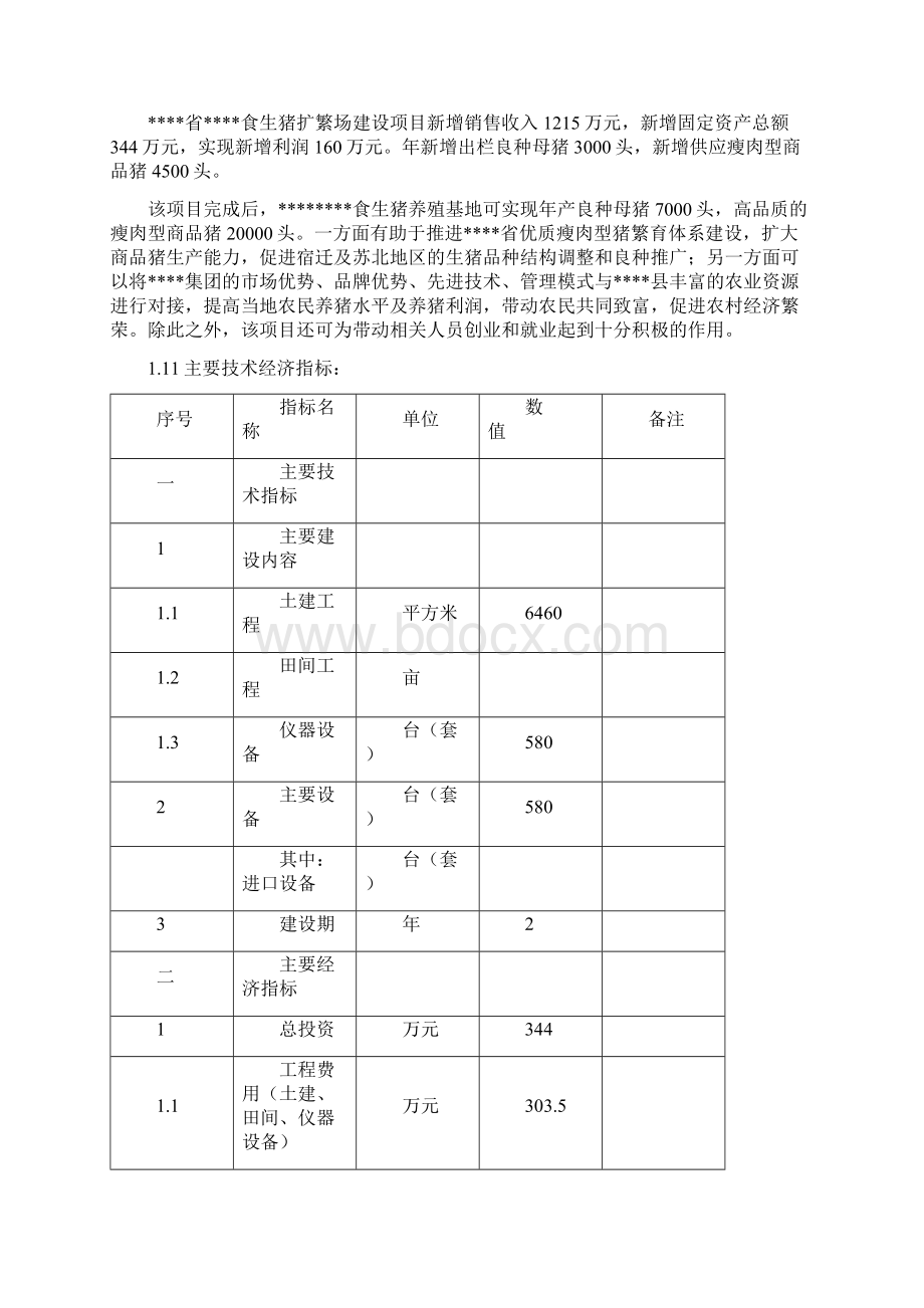 某地区生猪扩繁场项目可行性研究报告.docx_第2页