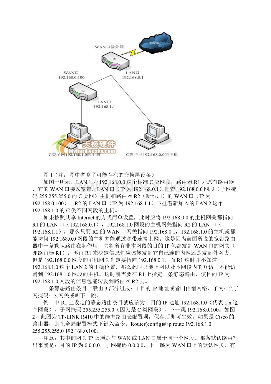 宽带路由器之静态路由表Word文档格式.docx_第2页