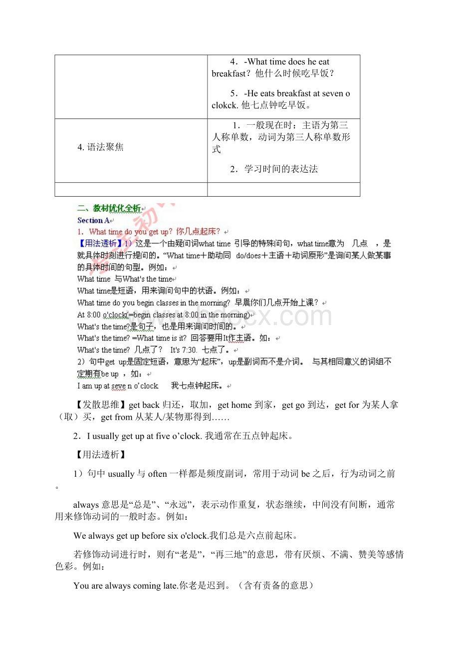 中考英语复习课本知识整理七级上Unit.docx_第2页