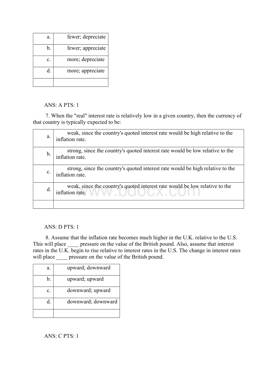 国际金融FinanceTestBank4.docx_第3页