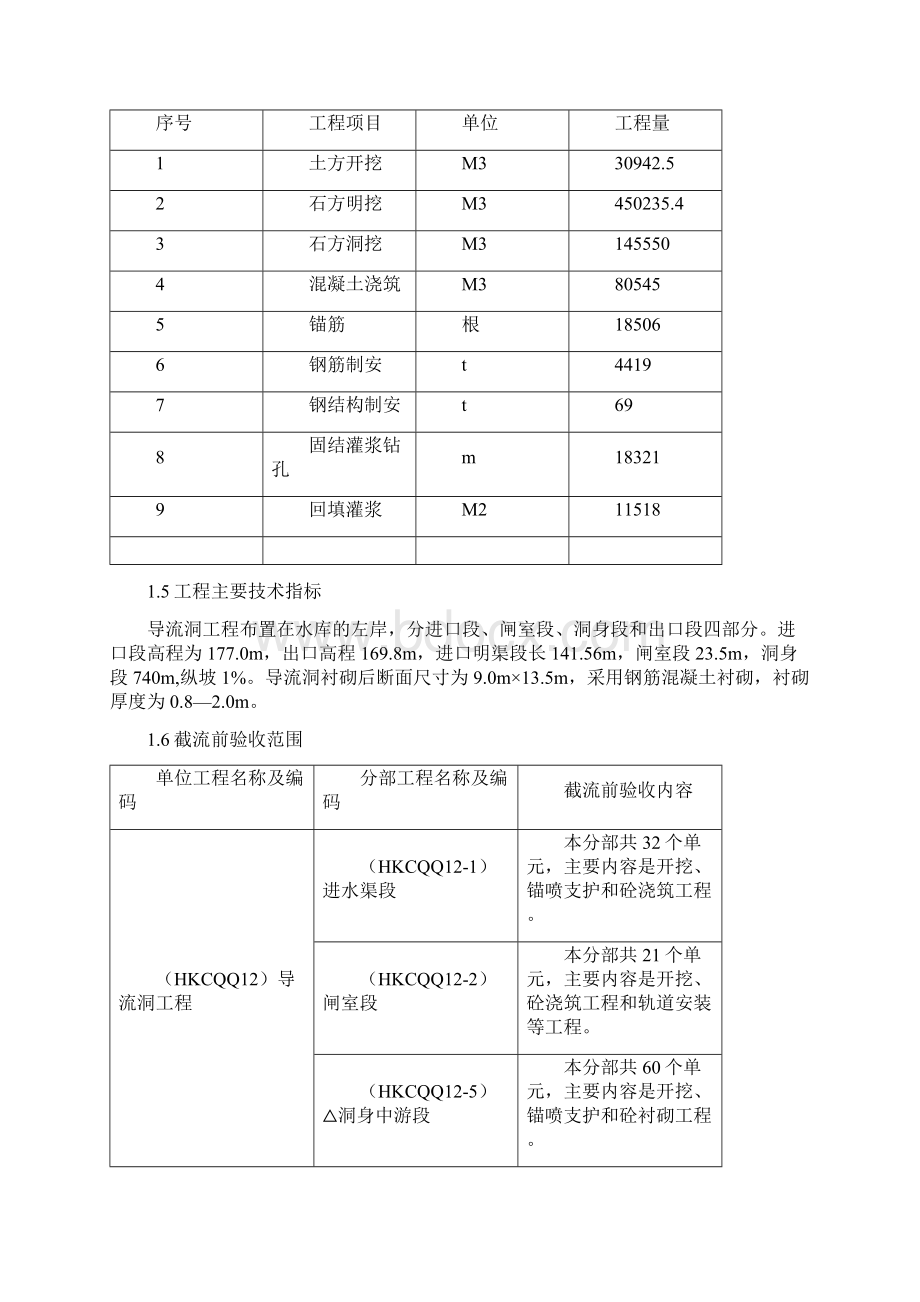 河口村水库前期三期工程6#标段监理工作报告.docx_第3页