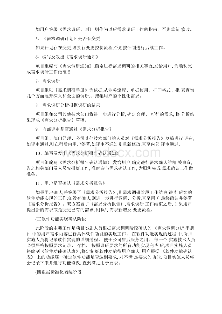 软件项目实施方案规范书精.docx_第3页