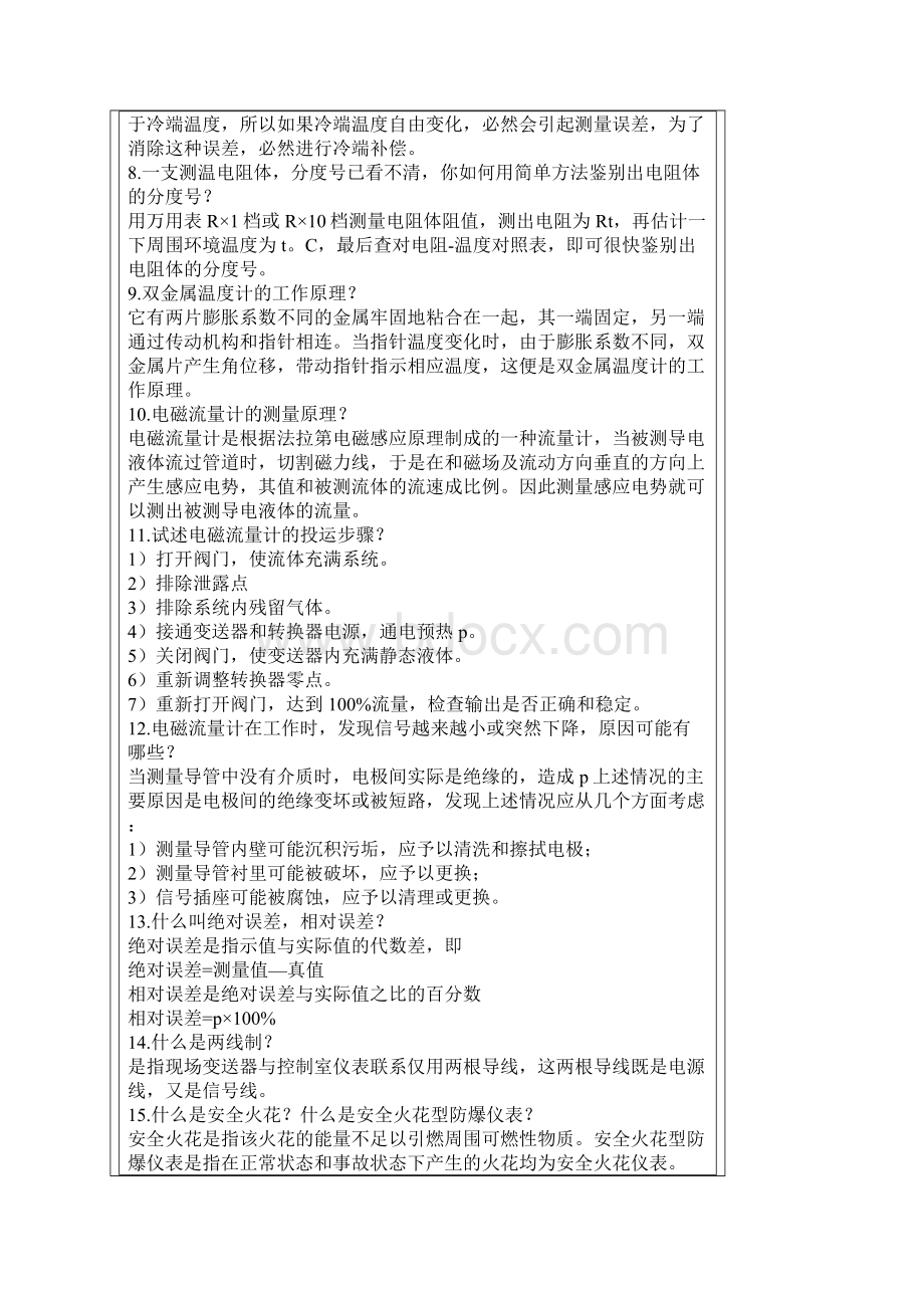 仪表热工专业试题及答案Word文档格式.docx_第3页