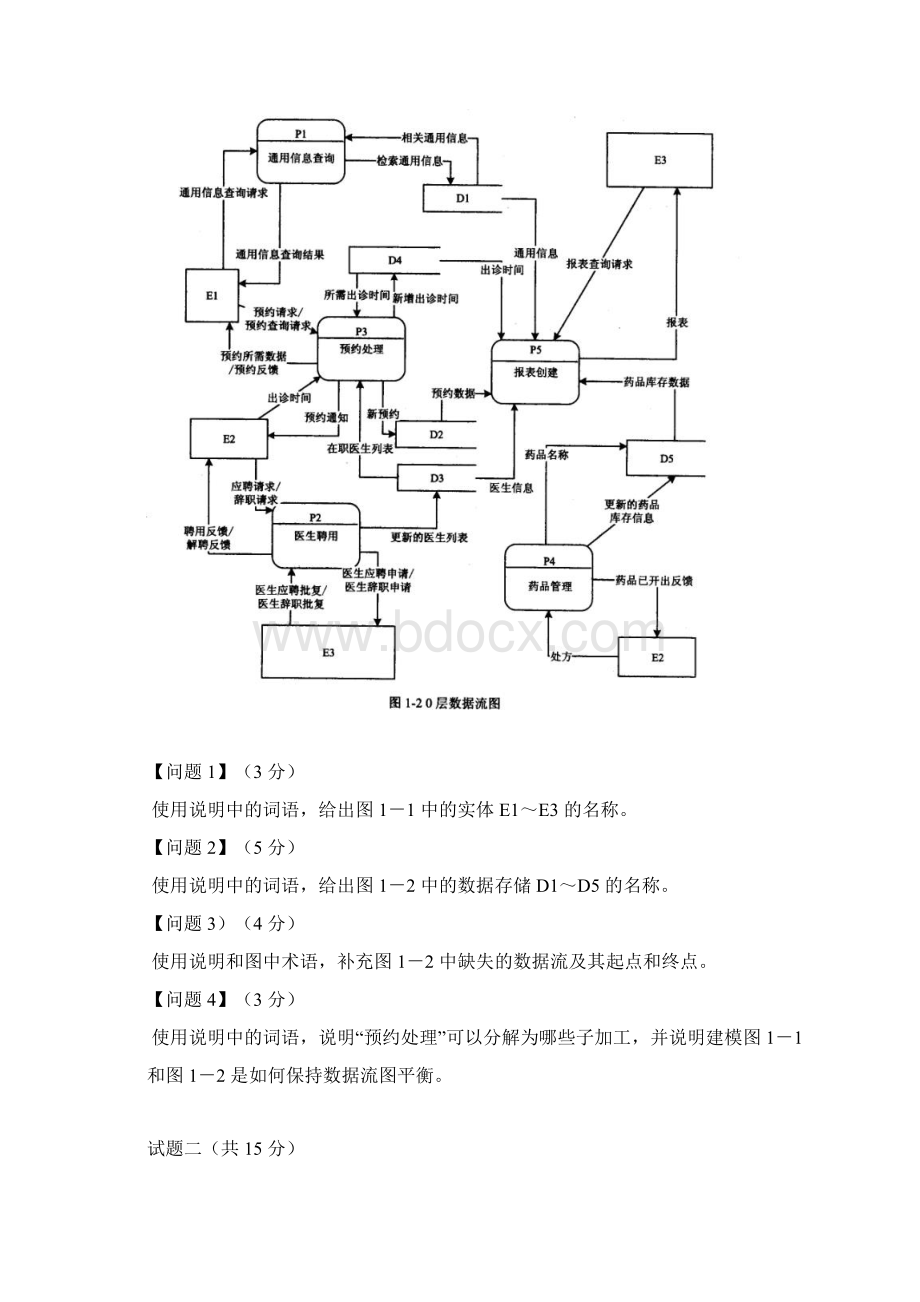 上半年软件设计师下午卷精彩试题及问题详解解析汇报.docx_第3页