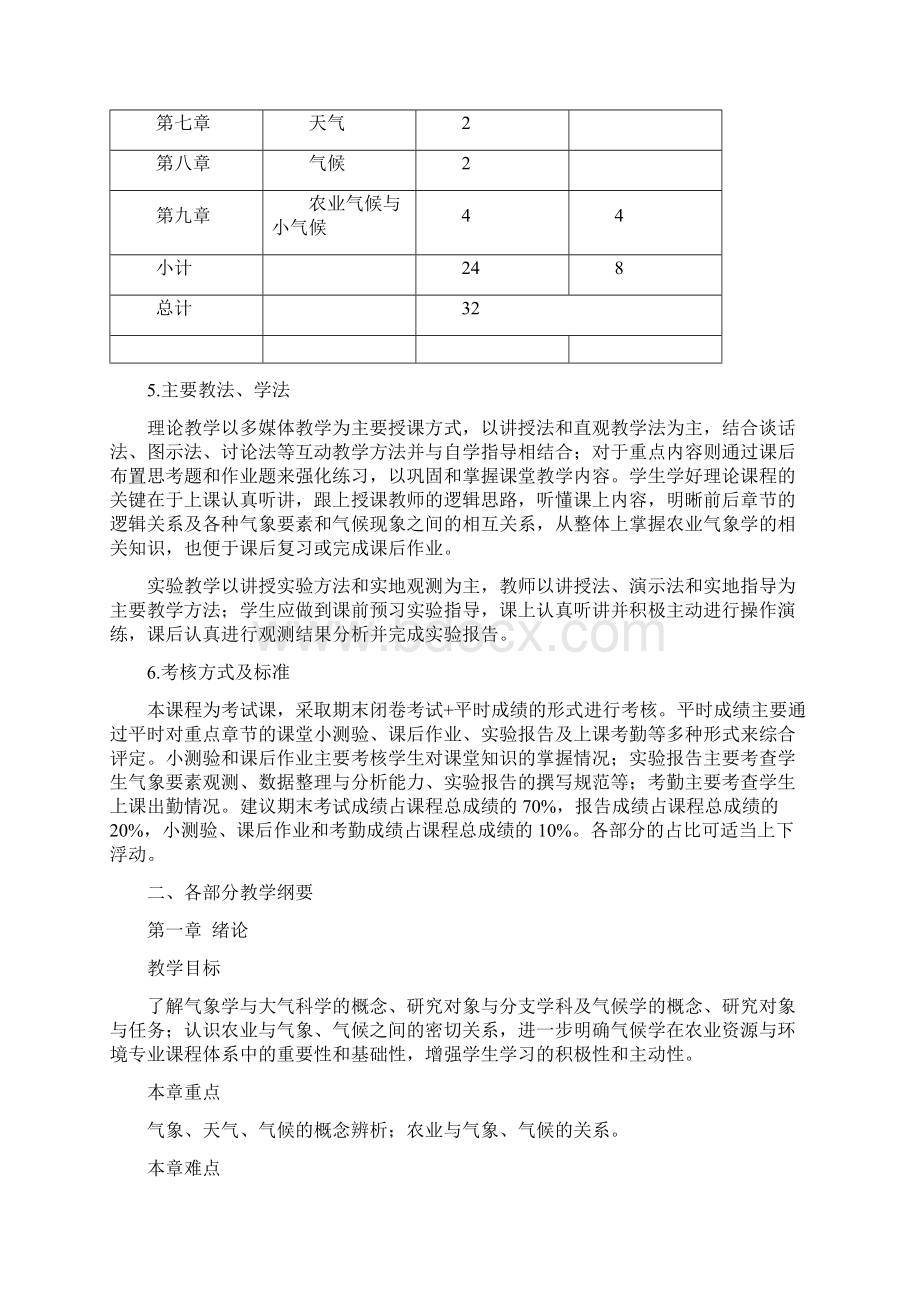 农业气象学大纲文档格式.docx_第3页