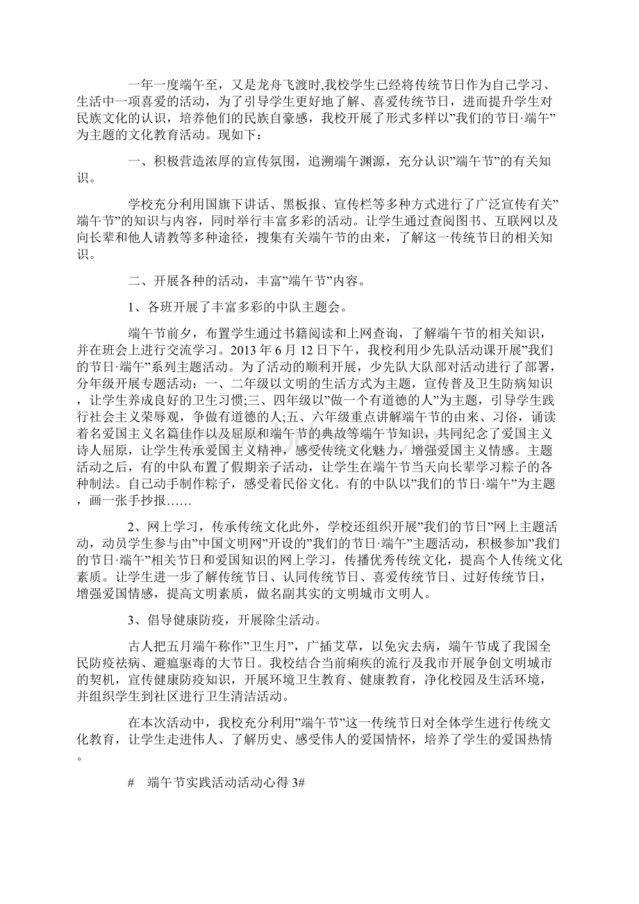 端午节实践活动活动心得模板.docx_第2页