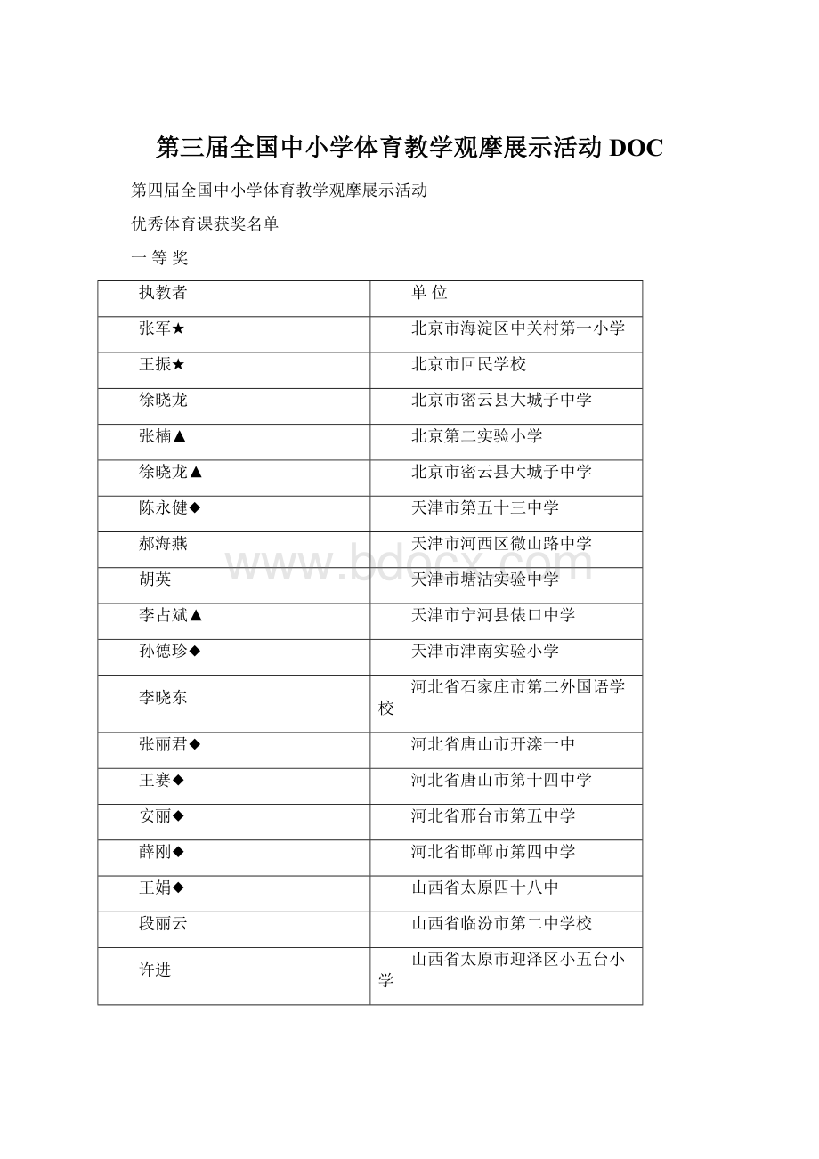 第三届全国中小学体育教学观摩展示活动DOCWord格式文档下载.docx