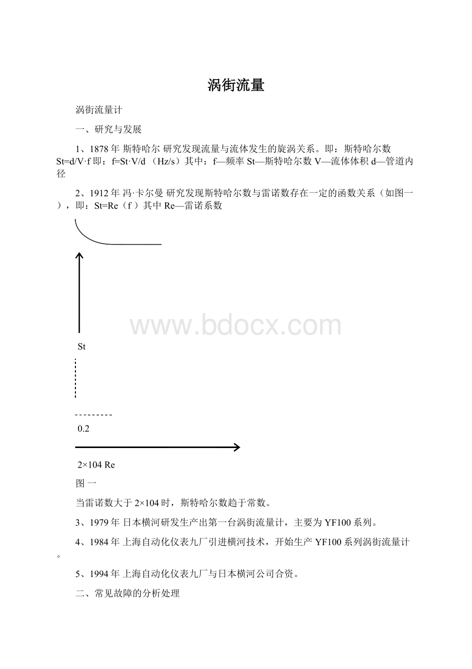 涡街流量.docx