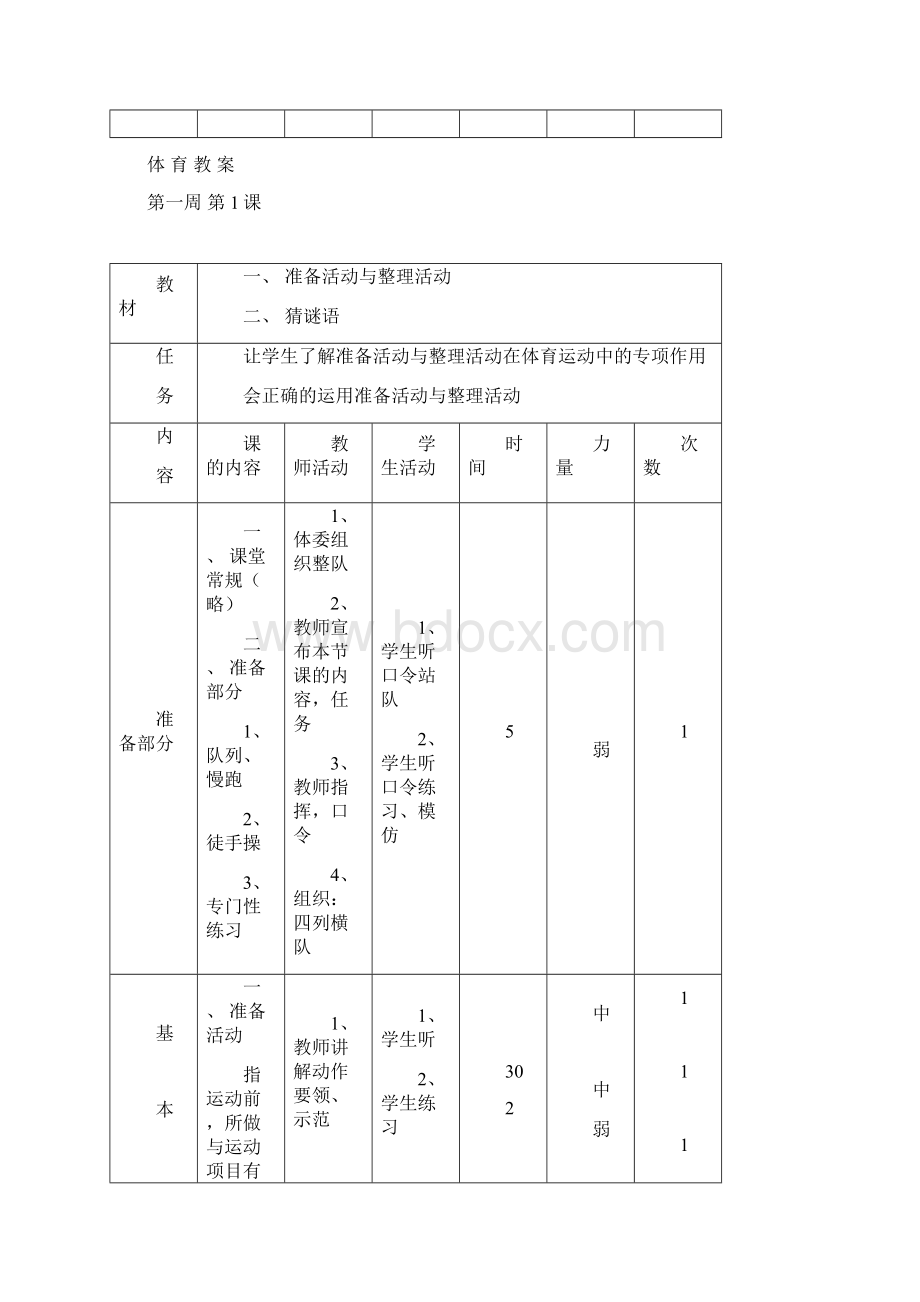 小学体育五年级教案上册.docx_第3页