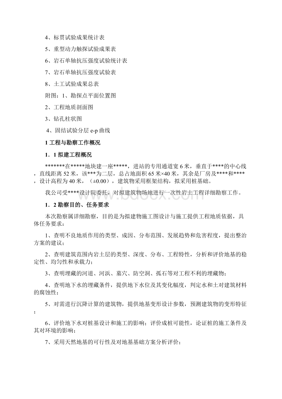 某某工程岩土工程勘察报告讲解Word文档下载推荐.docx_第2页