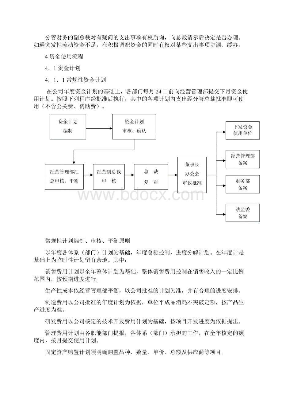 资金管理及审批权限管理程序文档格式.docx_第2页