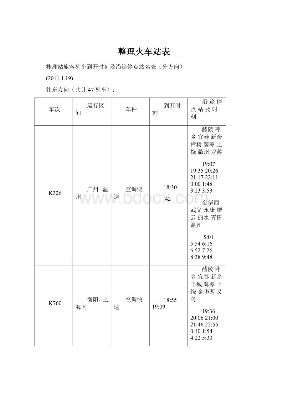 整理火车站表.docx_第1页