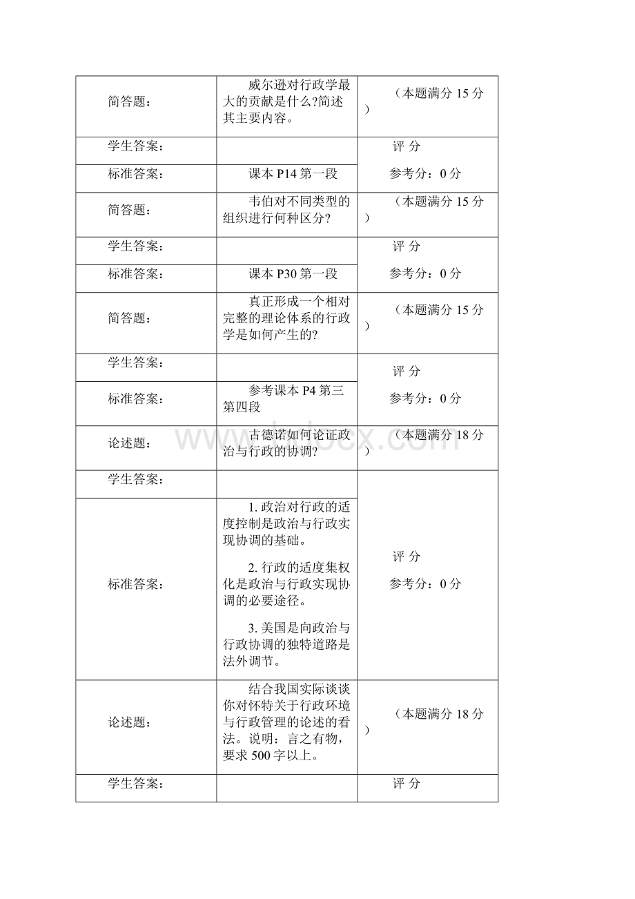 西方行政学说答案Word下载.docx_第3页