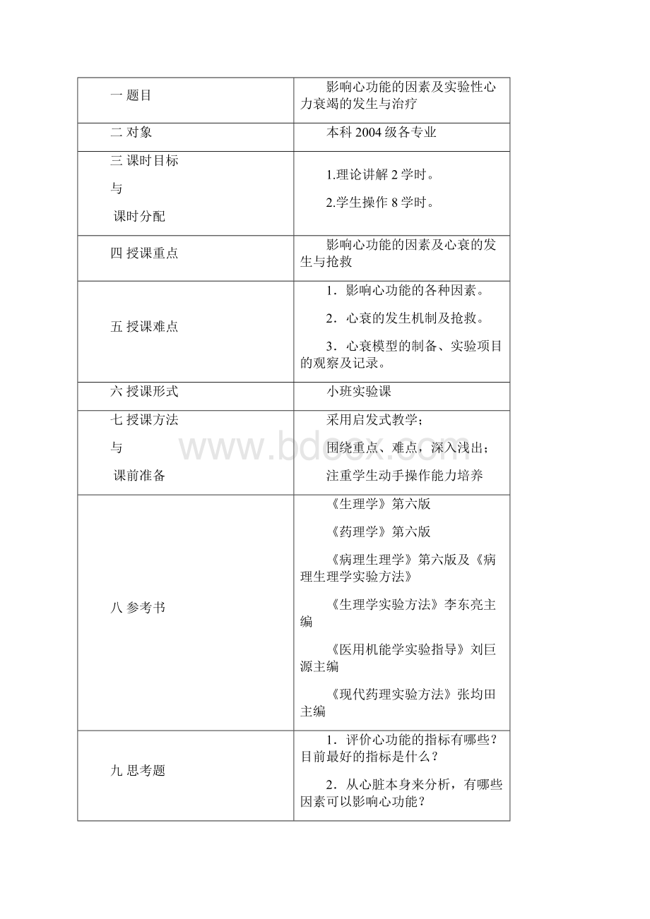 影响心功能的因素及实验性精品资料.docx_第2页