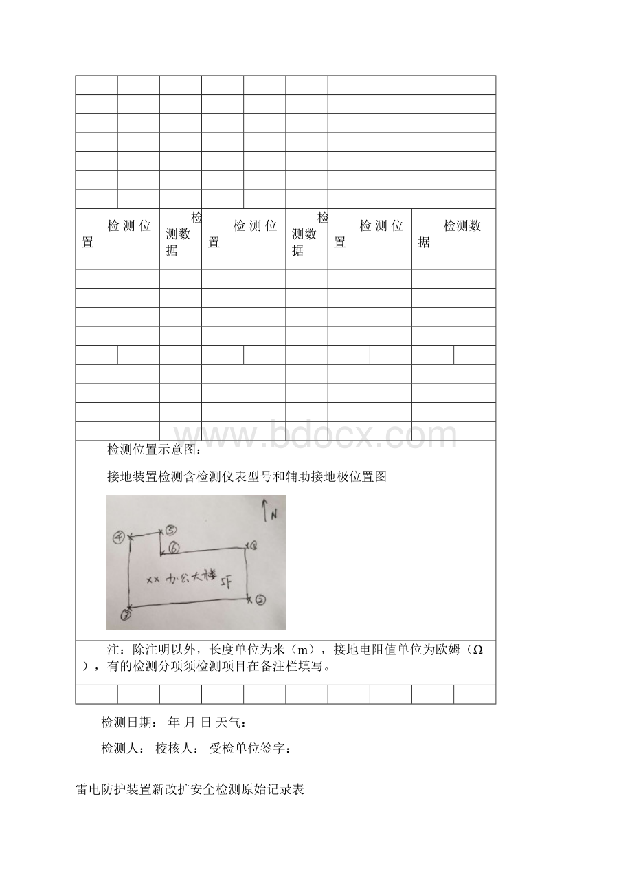 雷电防护装置检测原始记录表.docx_第2页