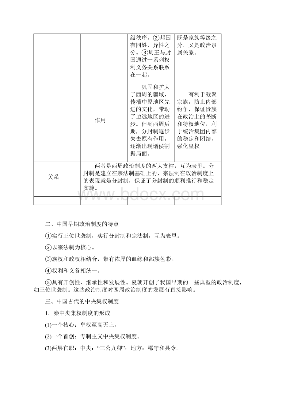 高考历史二轮复习专题中国古代的政治制度教学案.docx_第2页