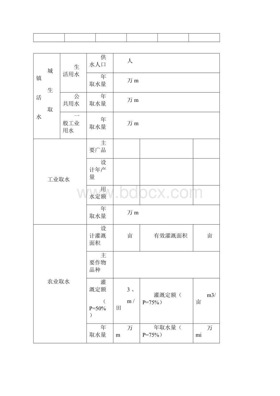 《取水许可申请书》新版.docx_第3页