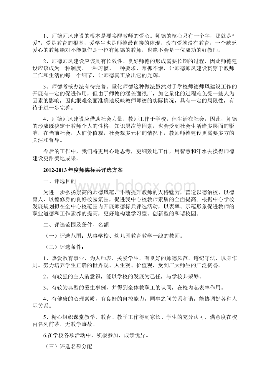 师德师风建设活动自评汇报材料.docx_第2页