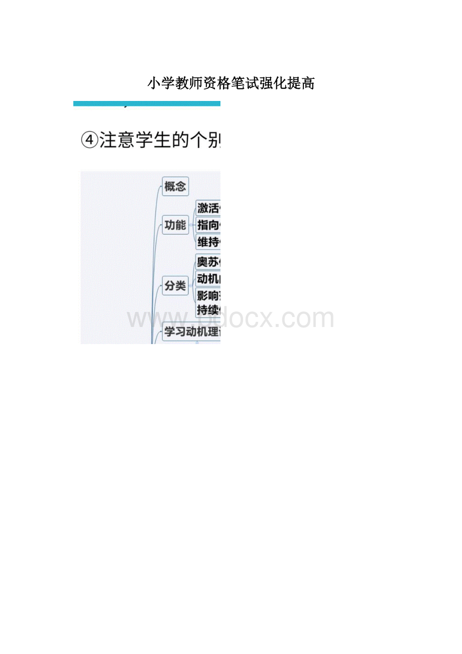 小学教师资格笔试强化提高文档格式.docx