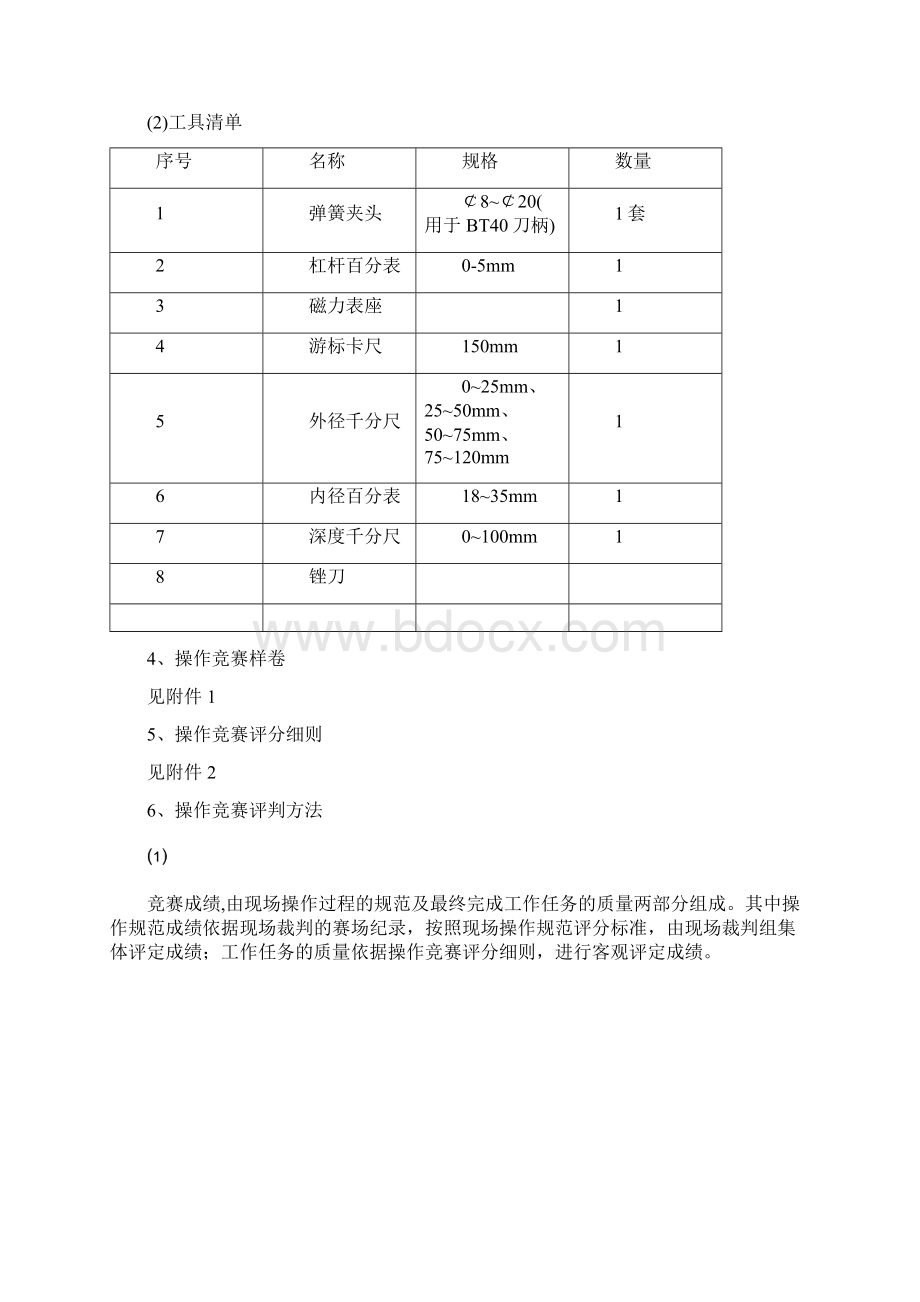 最新 职业院校技能竞赛现代加工技术专业团队项目Word格式.docx_第3页