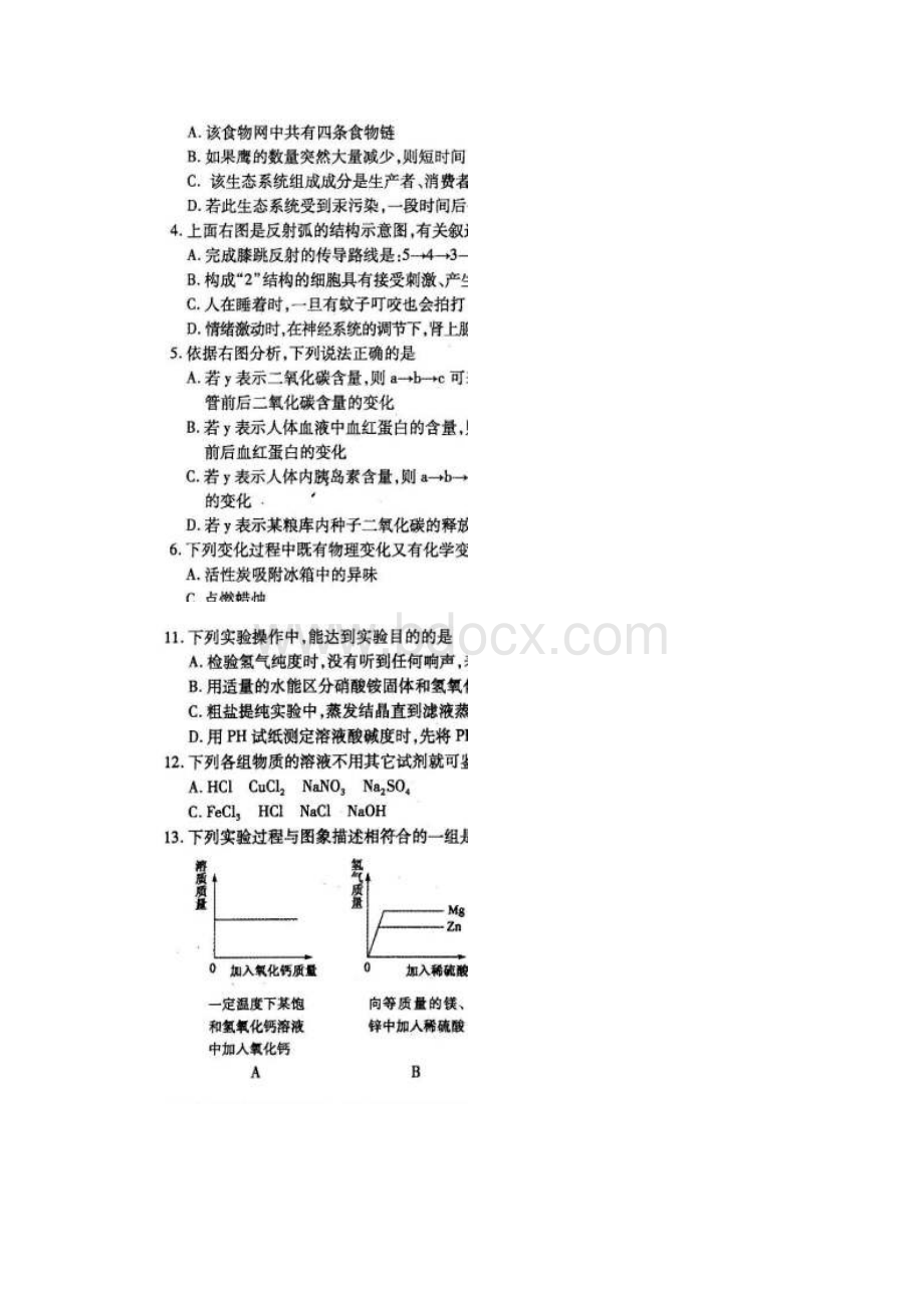 黄冈市中考化学试题及答案Word文件下载.docx_第2页