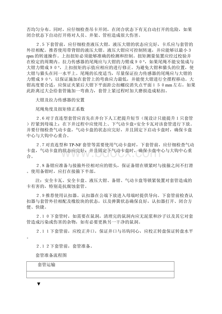 TPCO所产TP系列和API系列套管的起下作业推荐做法.docx_第2页