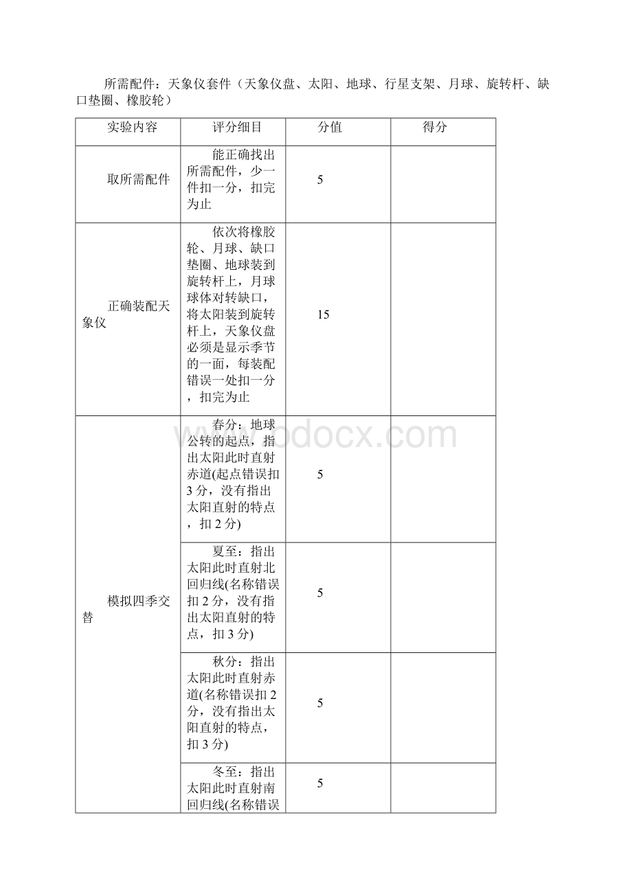 最新重庆市争当小实验家天文历年真题资料Word格式文档下载.docx_第3页