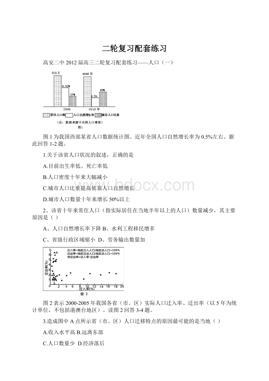 二轮复习配套练习.docx_第1页