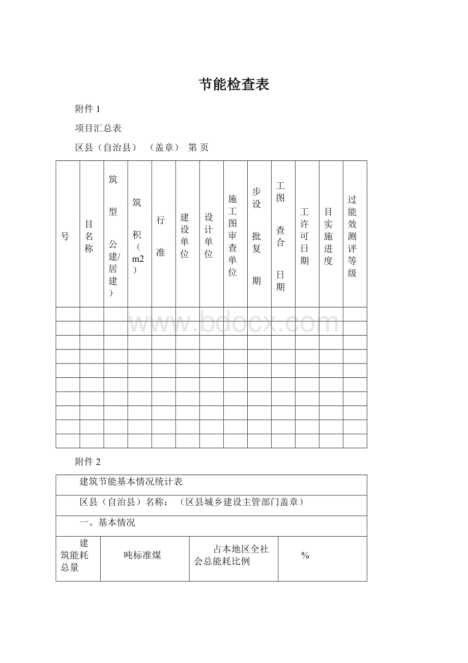 节能检查表.docx