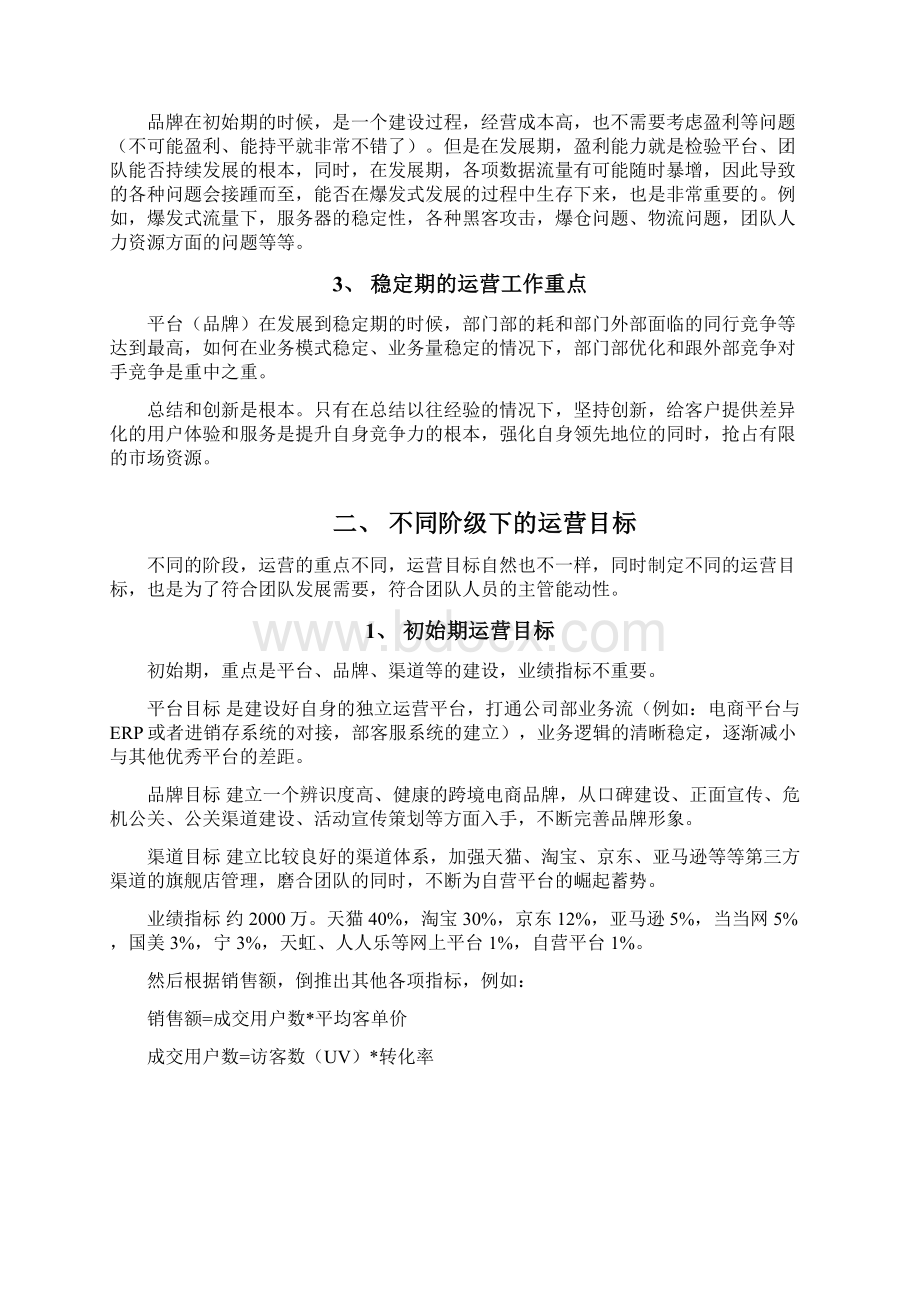 某某某跨境电商平台运营发展方案设计.docx_第2页