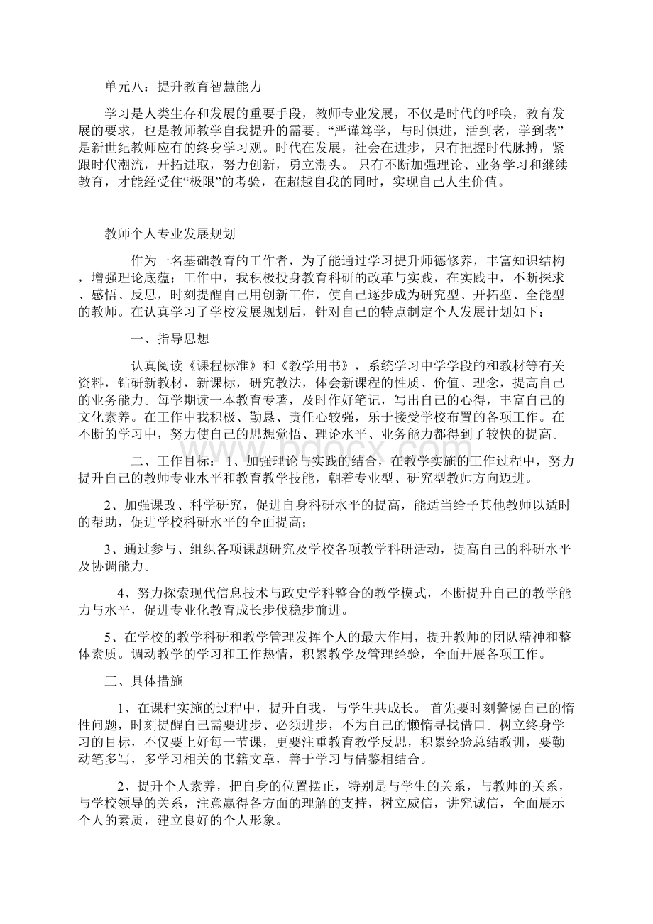 教师个人专业能力发展规划.docx_第3页