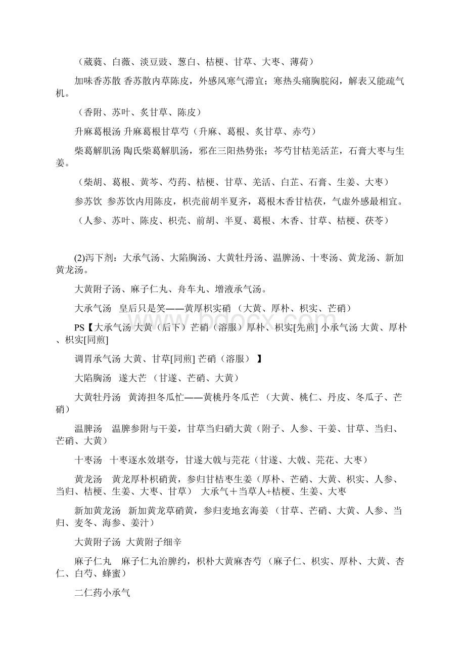 中综考研方歌大全最终修订版Word格式文档下载.docx_第2页