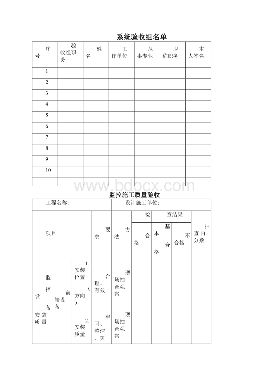 弱电工程验收报告Word文档下载推荐.docx_第3页